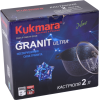 Кастрюля Kukmara 2л со стеклянной крышкой, АП линия Granit ultra (Red) кга22а