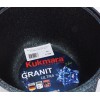 Кастрюля Кукмара 3л со стеклянной крышкой, АП линия Granit ultra (Blue) кгг32а