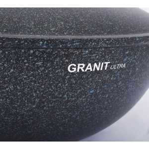 Казан для плова 6л, АП линия «Granit Ultra» (Blue) кгг65а